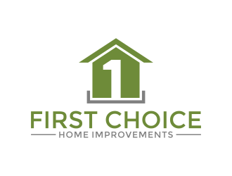 First Choice Home Improvements logo design by maseru