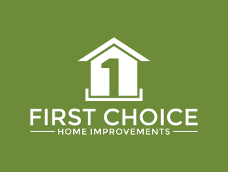 First Choice Home Improvements logo design by maseru