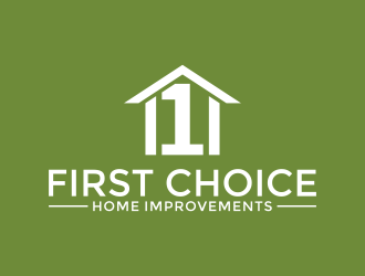 First Choice Home Improvements logo design by maseru
