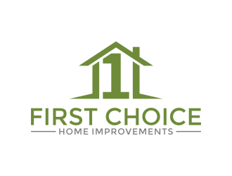 First Choice Home Improvements logo design by maseru