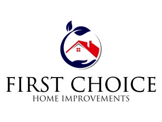 First Choice Home Improvements logo design by jetzu