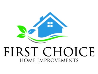 First Choice Home Improvements logo design by jetzu