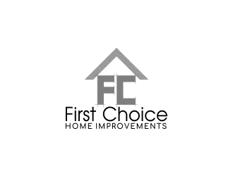 First Choice Home Improvements logo design by amazing