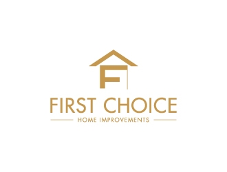 First Choice Home Improvements logo design by zakdesign700