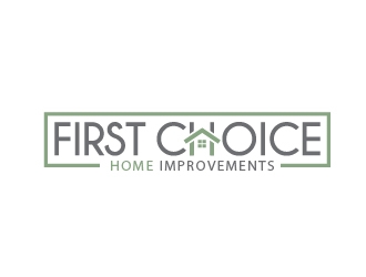 First Choice Home Improvements logo design by ZQDesigns