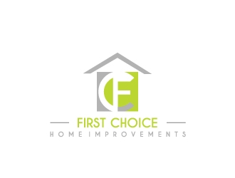 First Choice Home Improvements logo design by samuraiXcreations