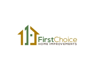 First Choice Home Improvements logo design by avatar