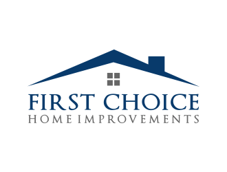 First Choice Home Improvements logo design by Djavadesign