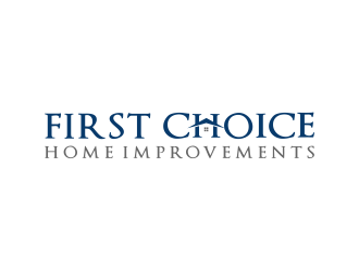First Choice Home Improvements logo design by Djavadesign