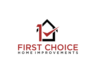 First Choice Home Improvements logo design by imagine