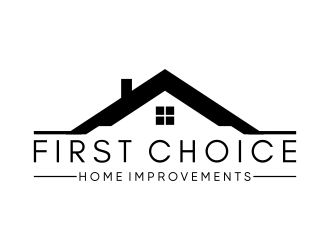 First Choice Home Improvements logo design by graphicstar
