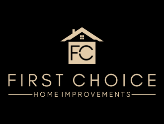 First Choice Home Improvements logo design by graphicstar