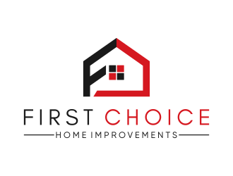 First Choice Home Improvements logo design by graphicstar
