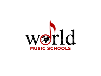 World Music Schools logo design by torresace
