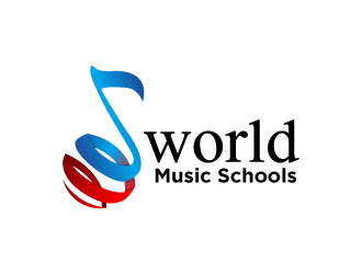 World Music Schools logo design by torresace
