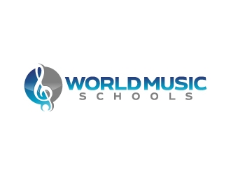 World Music Schools logo design by jaize