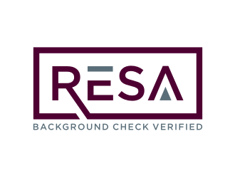 RESA Background Check Verified  logo design by nurul_rizkon