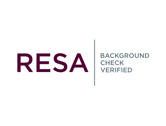 RESA Background Check Verified  logo design by nurul_rizkon