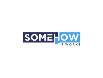 Somehow It Works logo design by Adundas