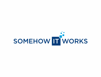 Somehow It Works logo design by ammad