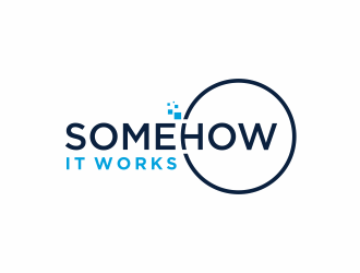 Somehow It Works logo design by ammad