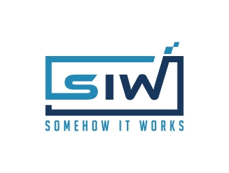 Somehow It Works logo design by akilis13