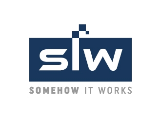 Somehow It Works logo design by akilis13