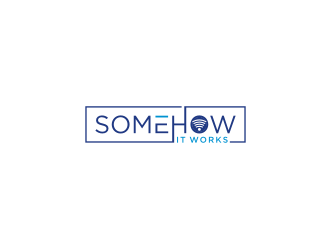 Somehow It Works logo design by bricton