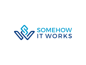 Somehow It Works logo design by mashoodpp