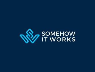 Somehow It Works logo design by mashoodpp