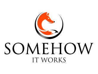 Somehow It Works logo design by jetzu