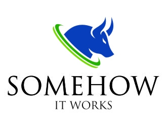 Somehow It Works logo design by jetzu