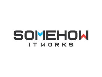 Somehow It Works logo design by DiDdzin