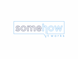 Somehow It Works logo design by Mahrein