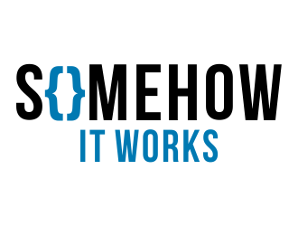 Somehow It Works logo design by Djavadesign