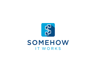 Somehow It Works logo design by blackcane