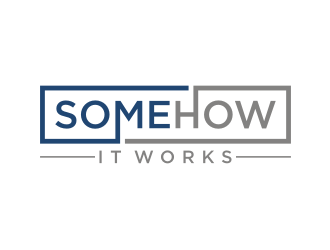 Somehow It Works logo design by nurul_rizkon