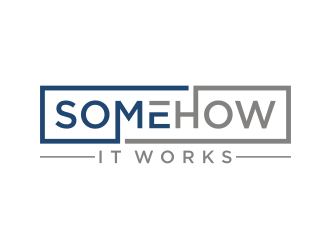 Somehow It Works logo design by nurul_rizkon