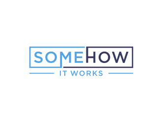 Somehow It Works logo design by asyqh