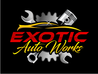 Exotic Auto Works Logo Design - 48hourslogo
