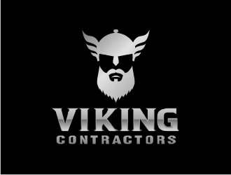 Viking contractors logo design by haze