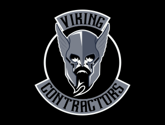 Viking contractors logo design by Kruger
