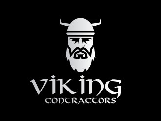 Viking contractors logo design by AYATA