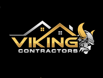 Viking contractors logo design by THOR_