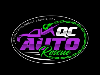 QC Auto Rescue  logo design by DreamLogoDesign