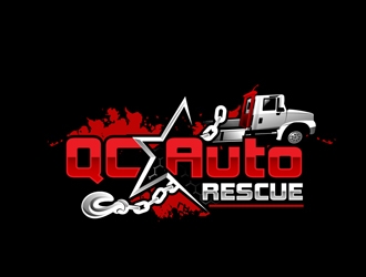 QC Auto Rescue  logo design by DreamLogoDesign