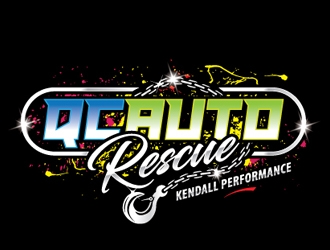 QC Auto Rescue  logo design by gogo