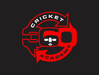 360 Cricket Academy logo design by santrie