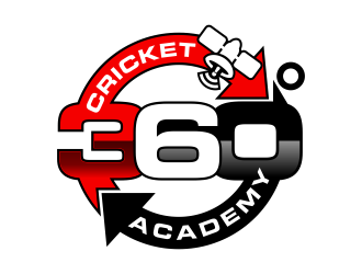 360 Cricket Academy logo design by Kruger