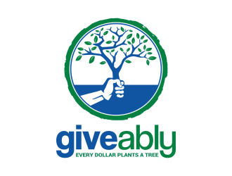 Giveably logo design by mocha
